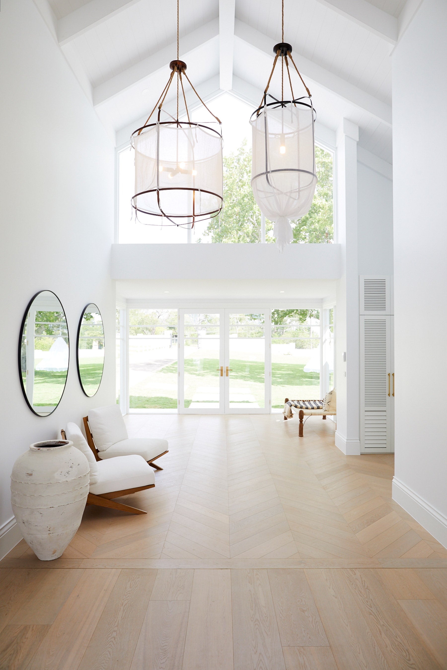 Provence Linen Pendant Light - Lumpaz