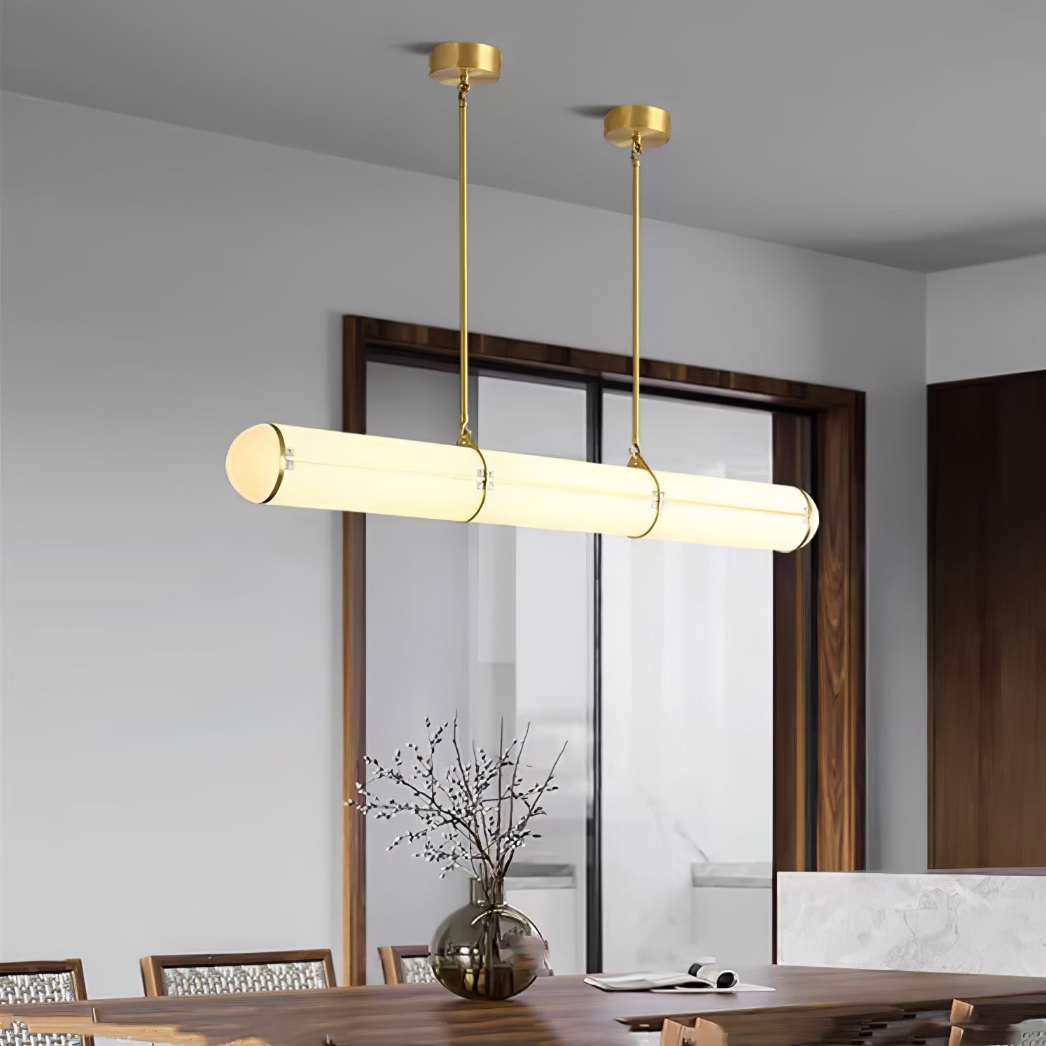 Cylindrical Endless Pendant Light - Lumpaz