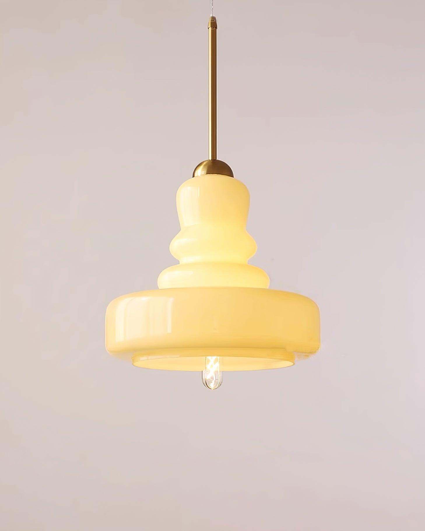 Schoolhouse Glass Pendant Light - Lumpaz
