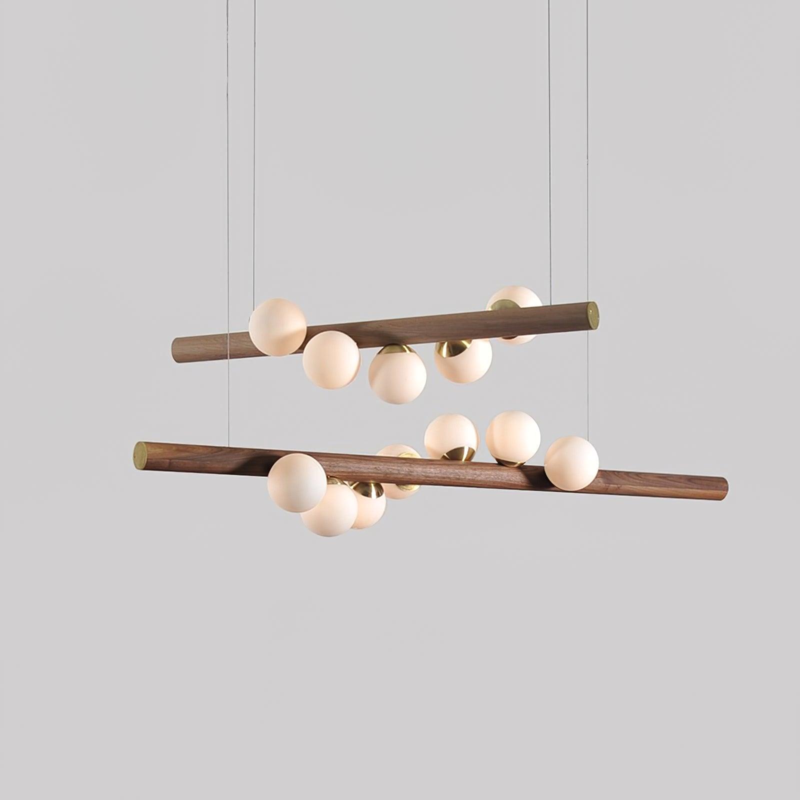 Scandinavian Wooden Pendant Lamp - Lumpaz
