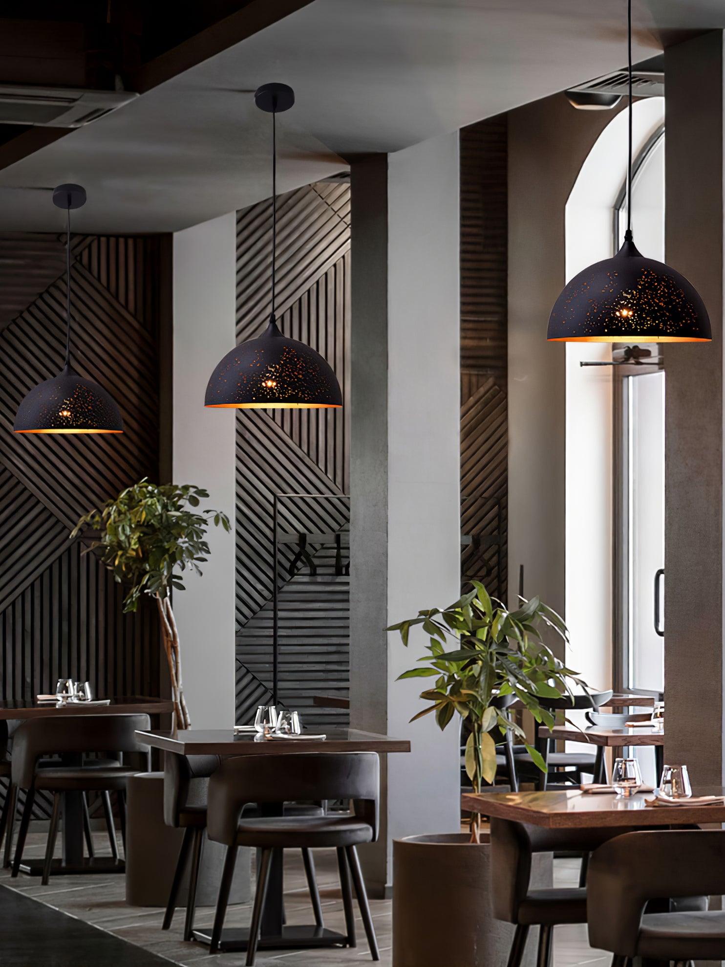 Hollow Industrial Pendant Lamp - Lumpaz