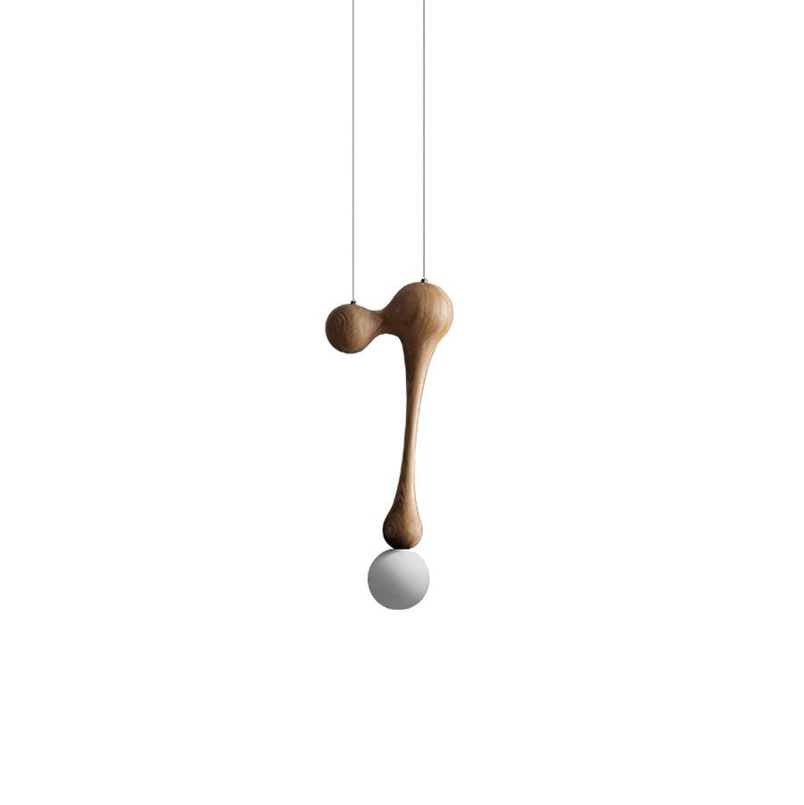 Jenna Wooden Pendant Lamp - Lumpaz