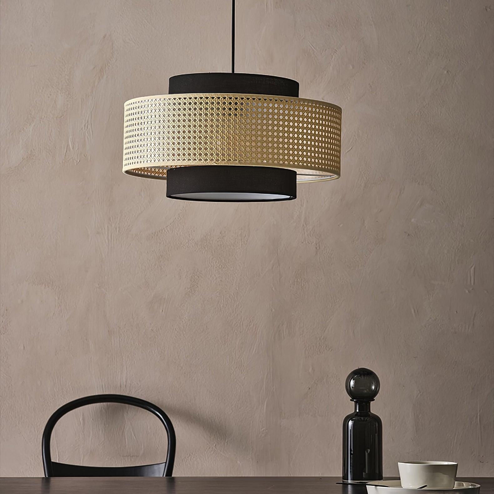 Drum Shade Pendant Light - Lumpaz