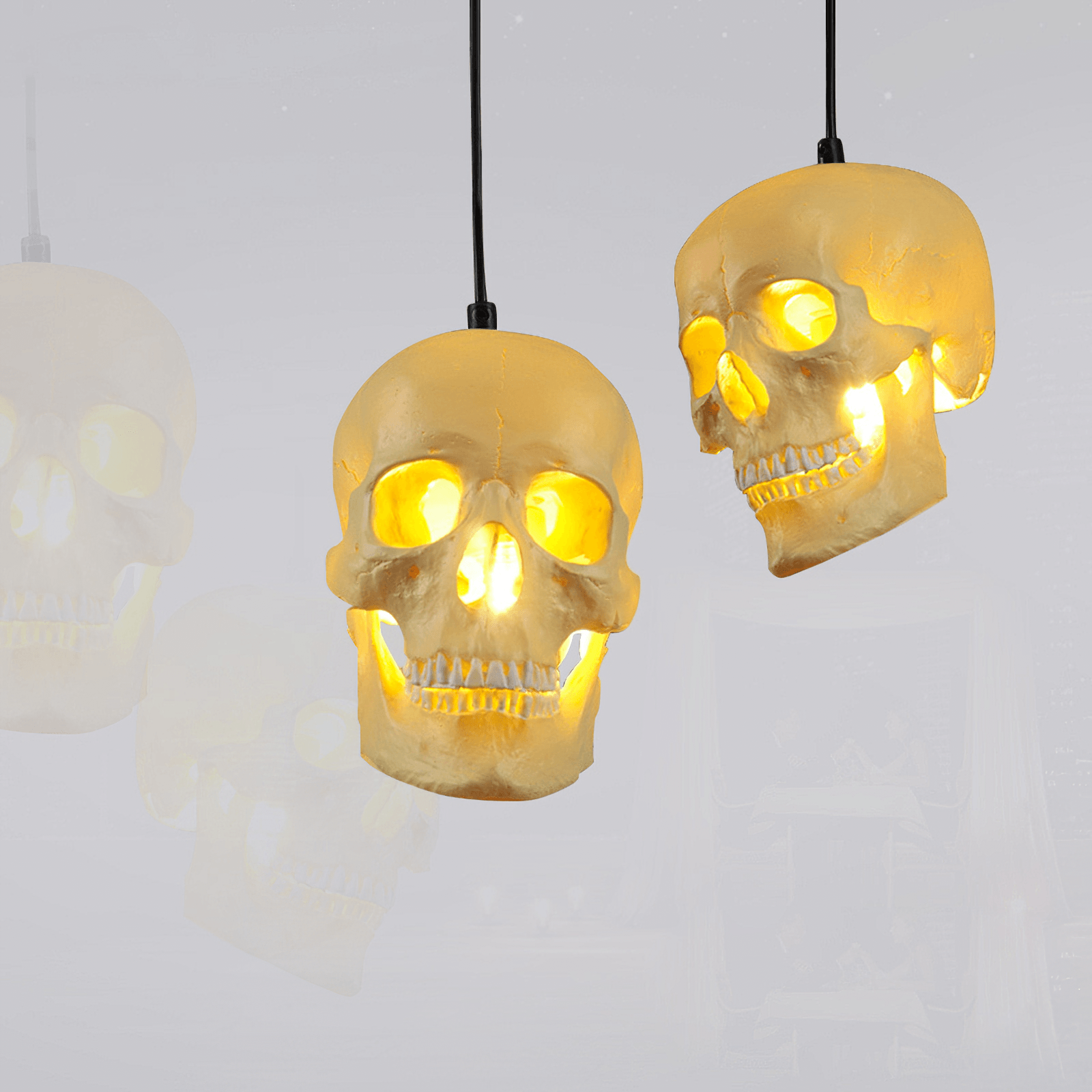 Skull Pendant Light - Lumpaz