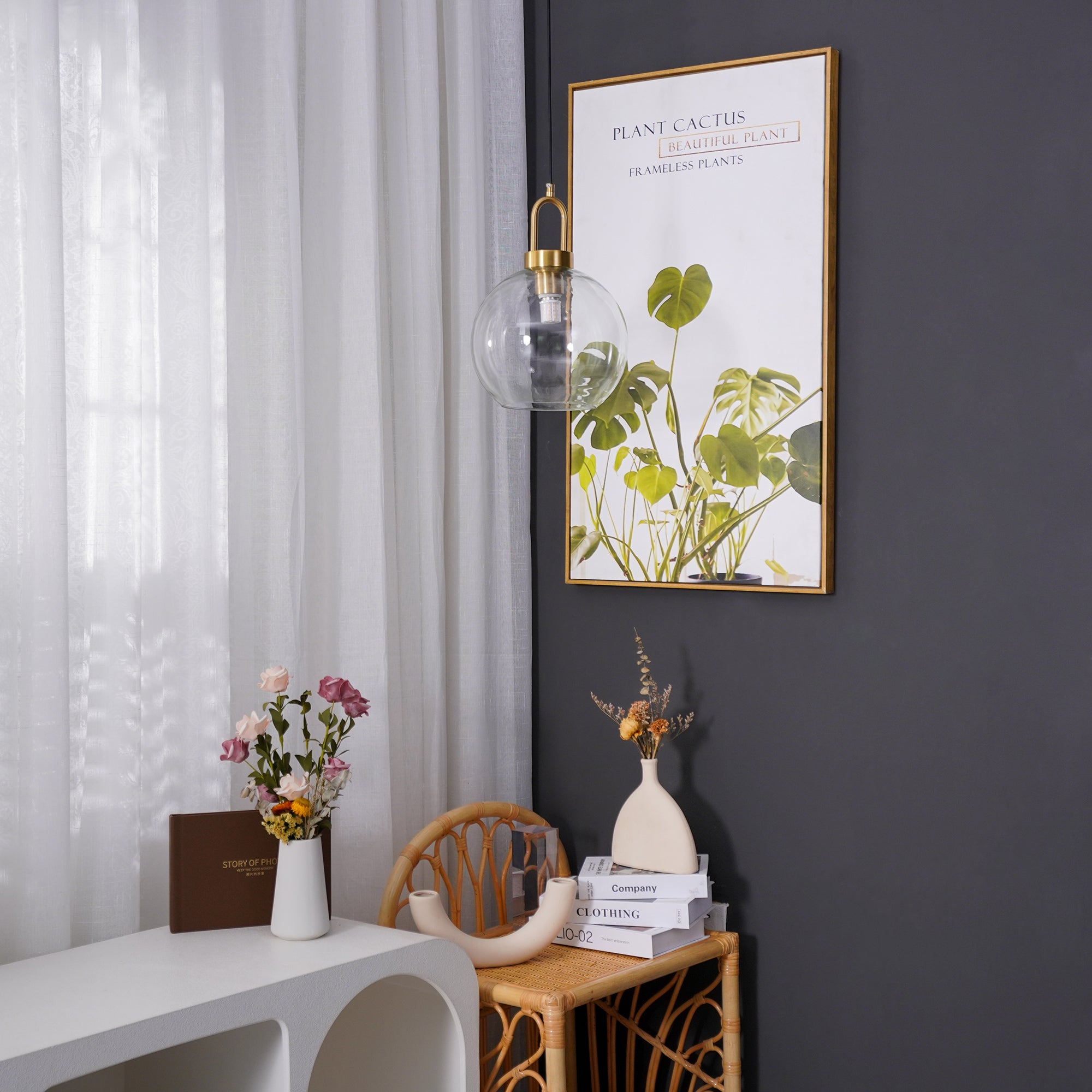 Glass Pendant Light - Lumpaz