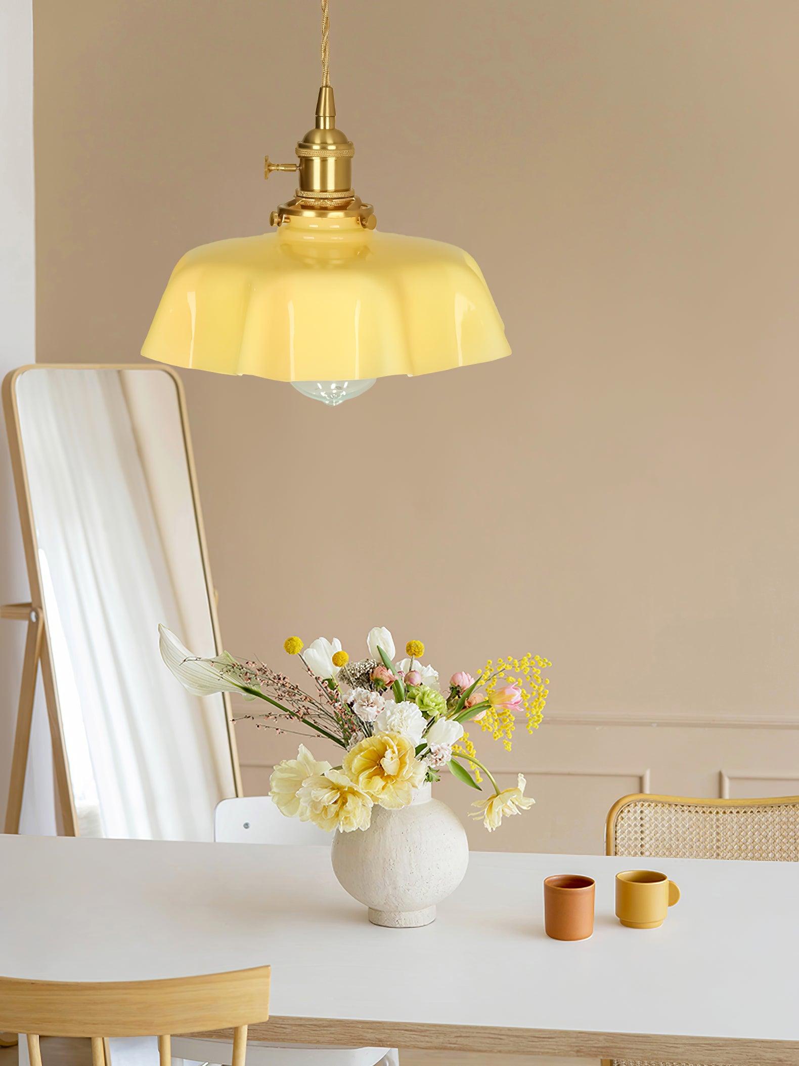 French Flower Pendant Light - Lumpaz