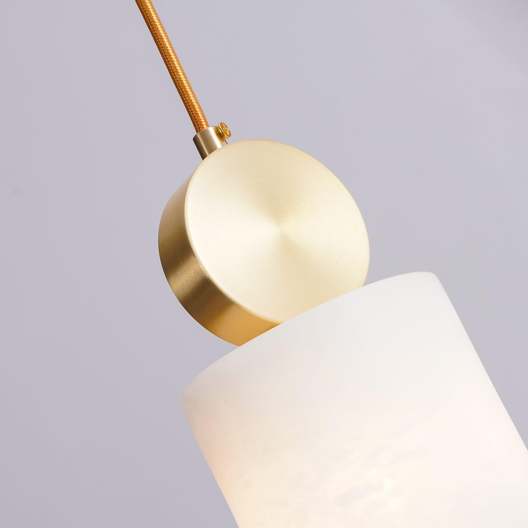 Etruscan Aabaster Pendant Light - Lumpaz