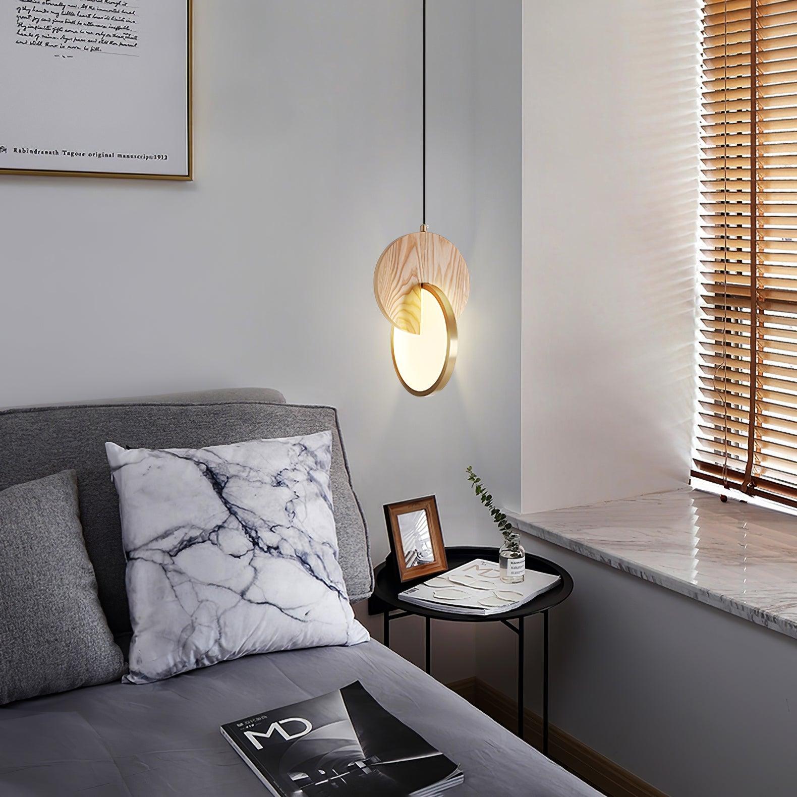 Double Disk Pendant Lamp - Lumpaz