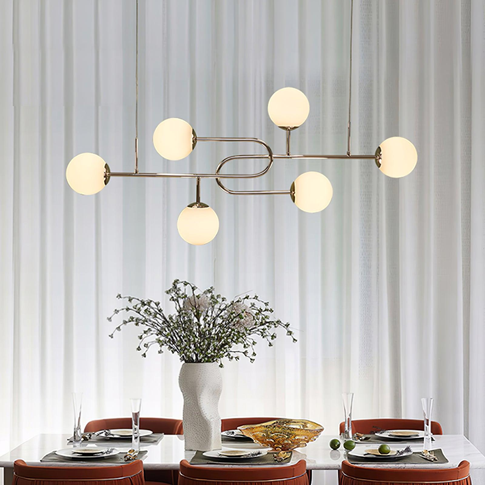Arc Globe Escalante Chandelier - Lumpaz