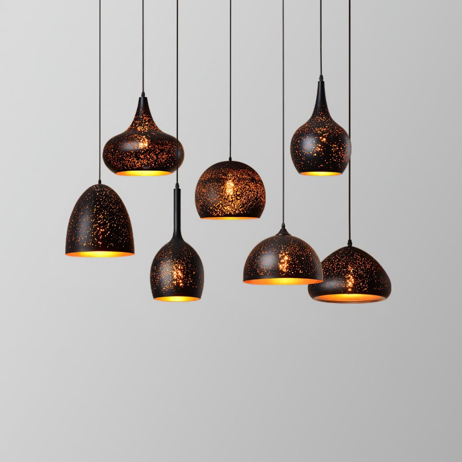 Hollow Industrial Pendant Lamp - Lumpaz