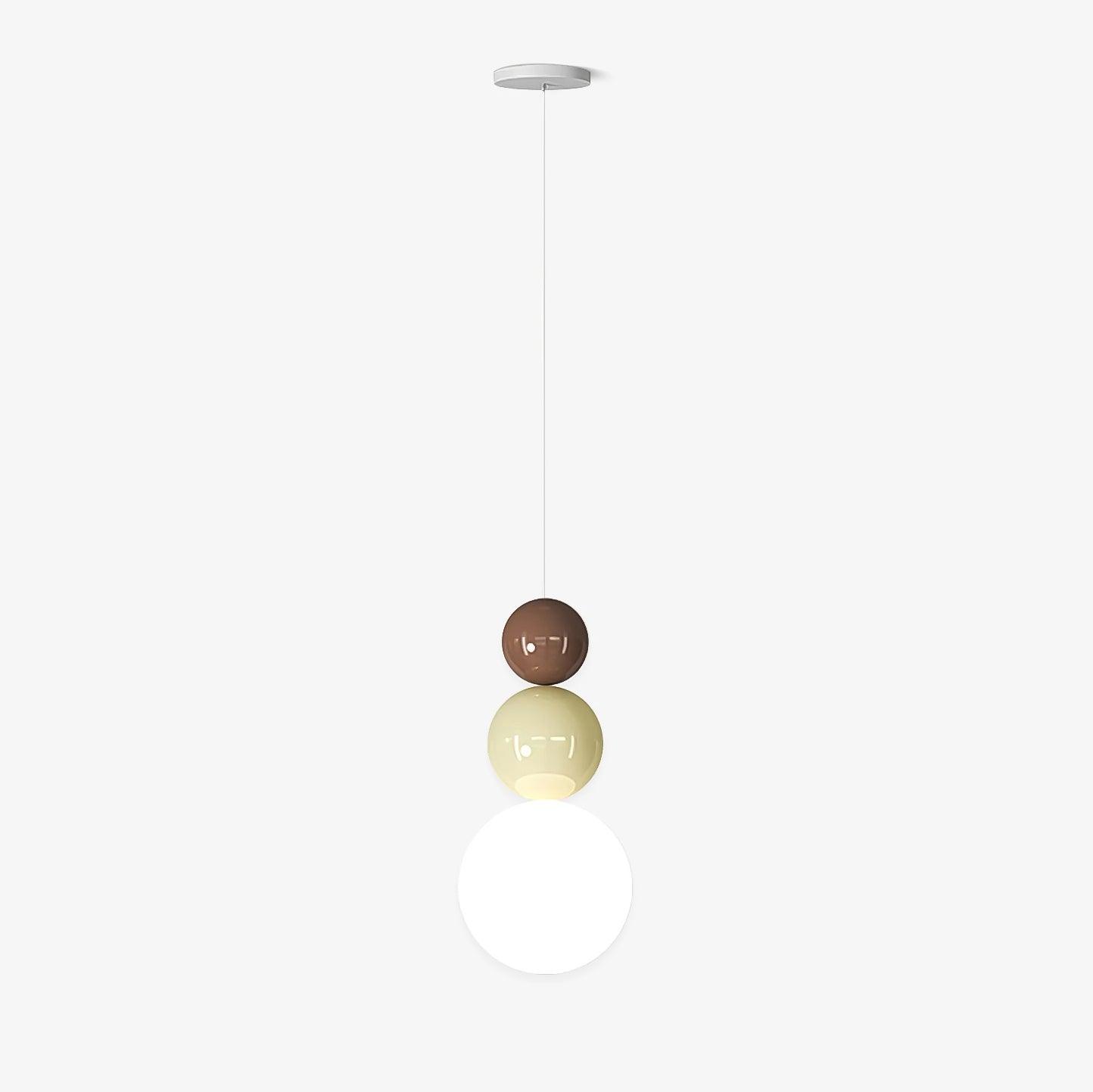Acrylic Three Ball Pendant Lamp - Lumpaz