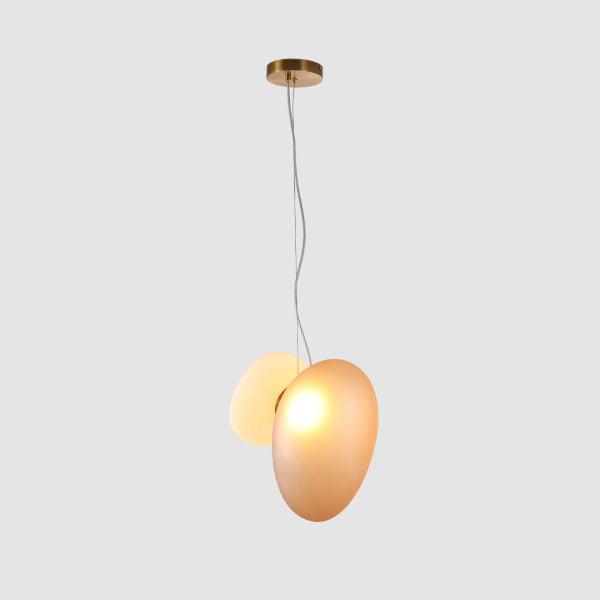 Translucent Frosted Glass Pendant Light - Lumpaz