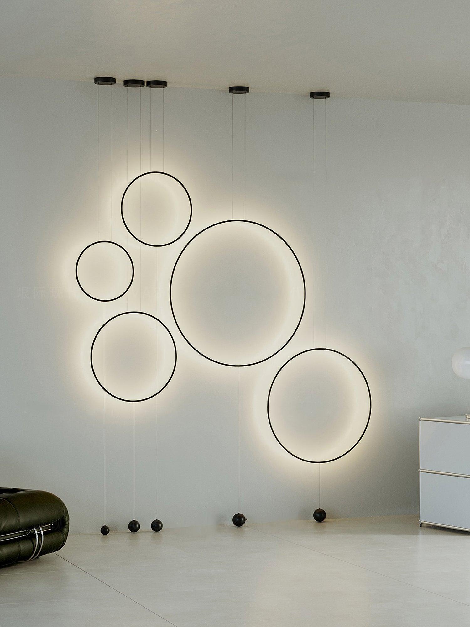 Nightfall Circle Pendant Light - Lumpaz