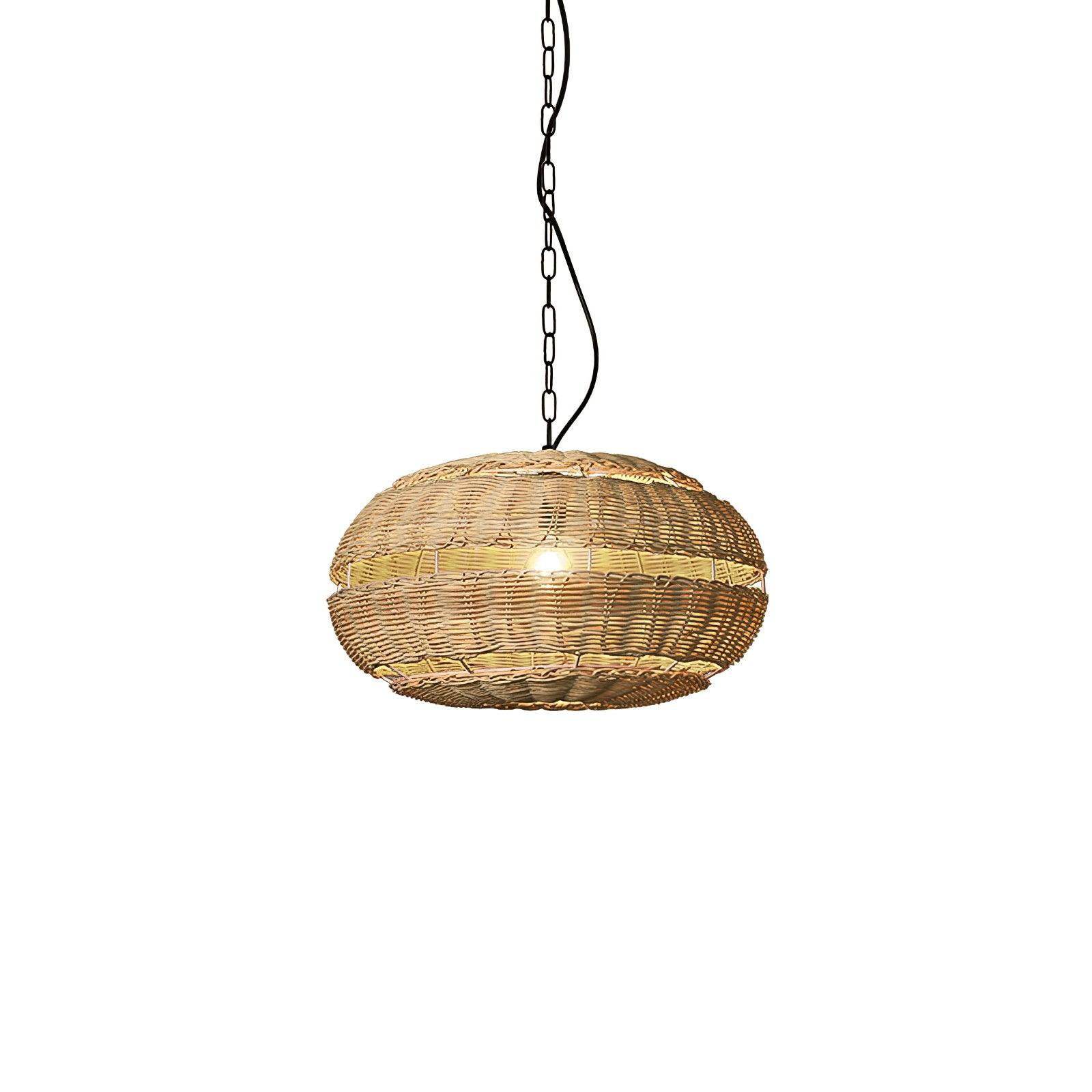 Hues Wicker Pendant Lamp - Lumpaz