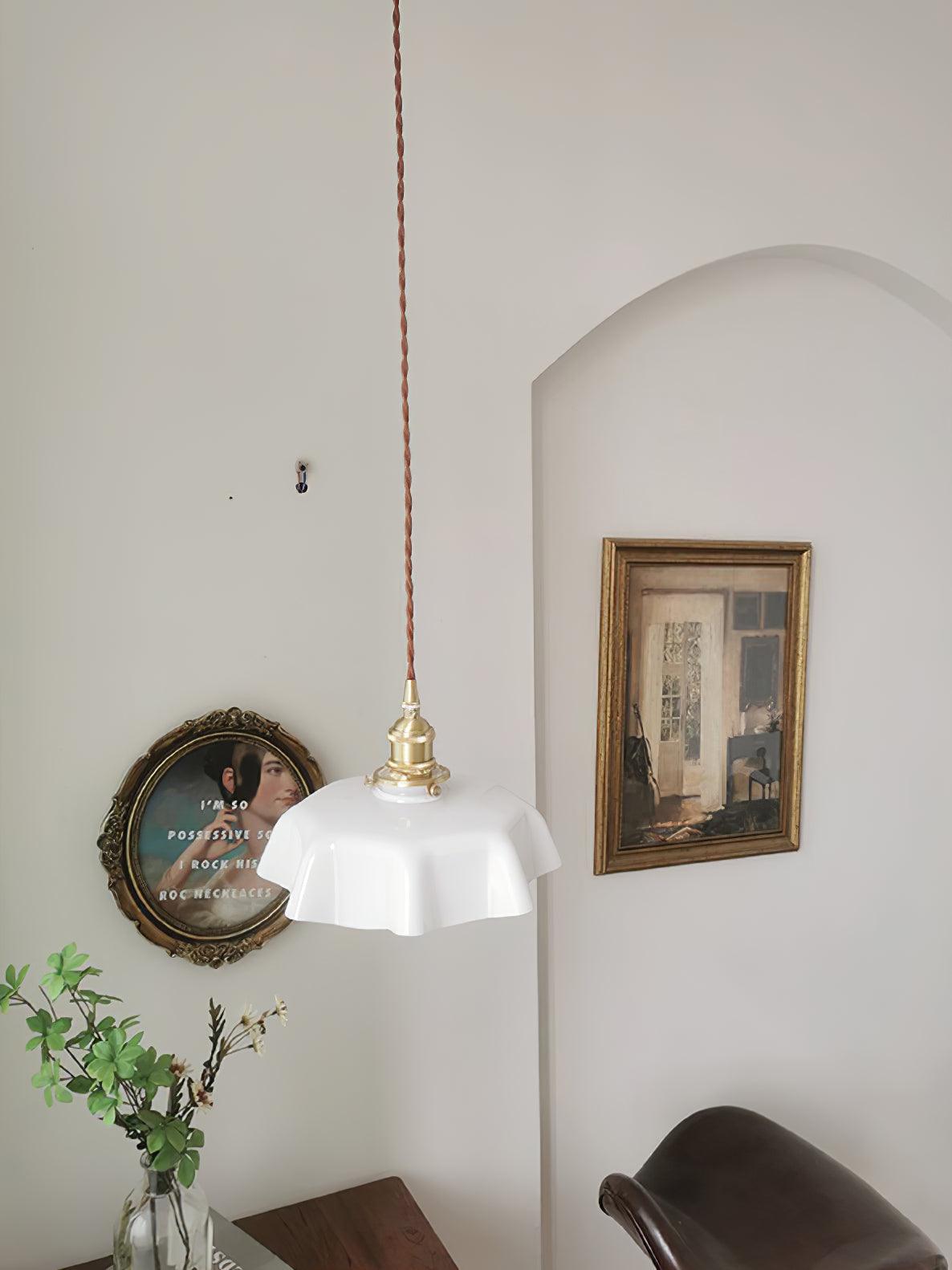 French Flower Pendant Light - Lumpaz