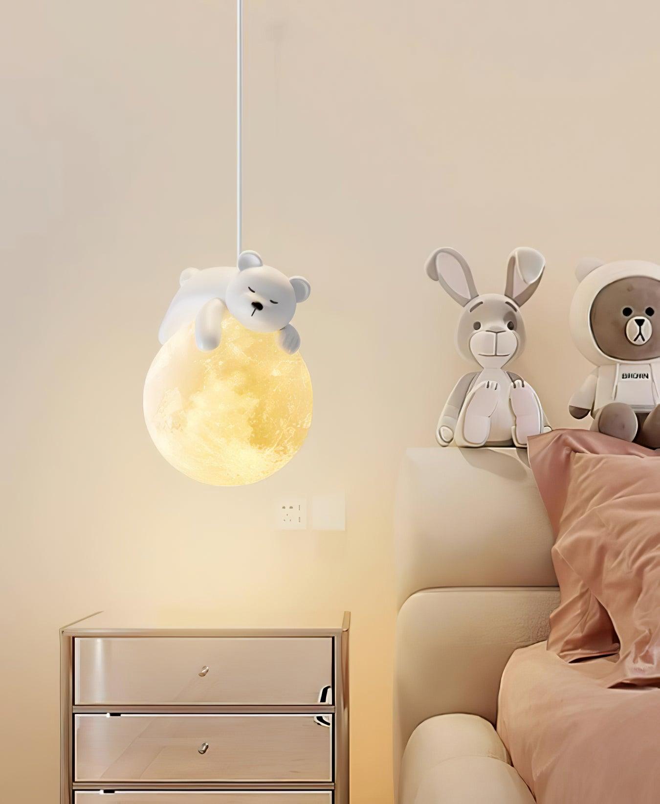 Animal Sleeping Pendant Lamp - Lumpaz