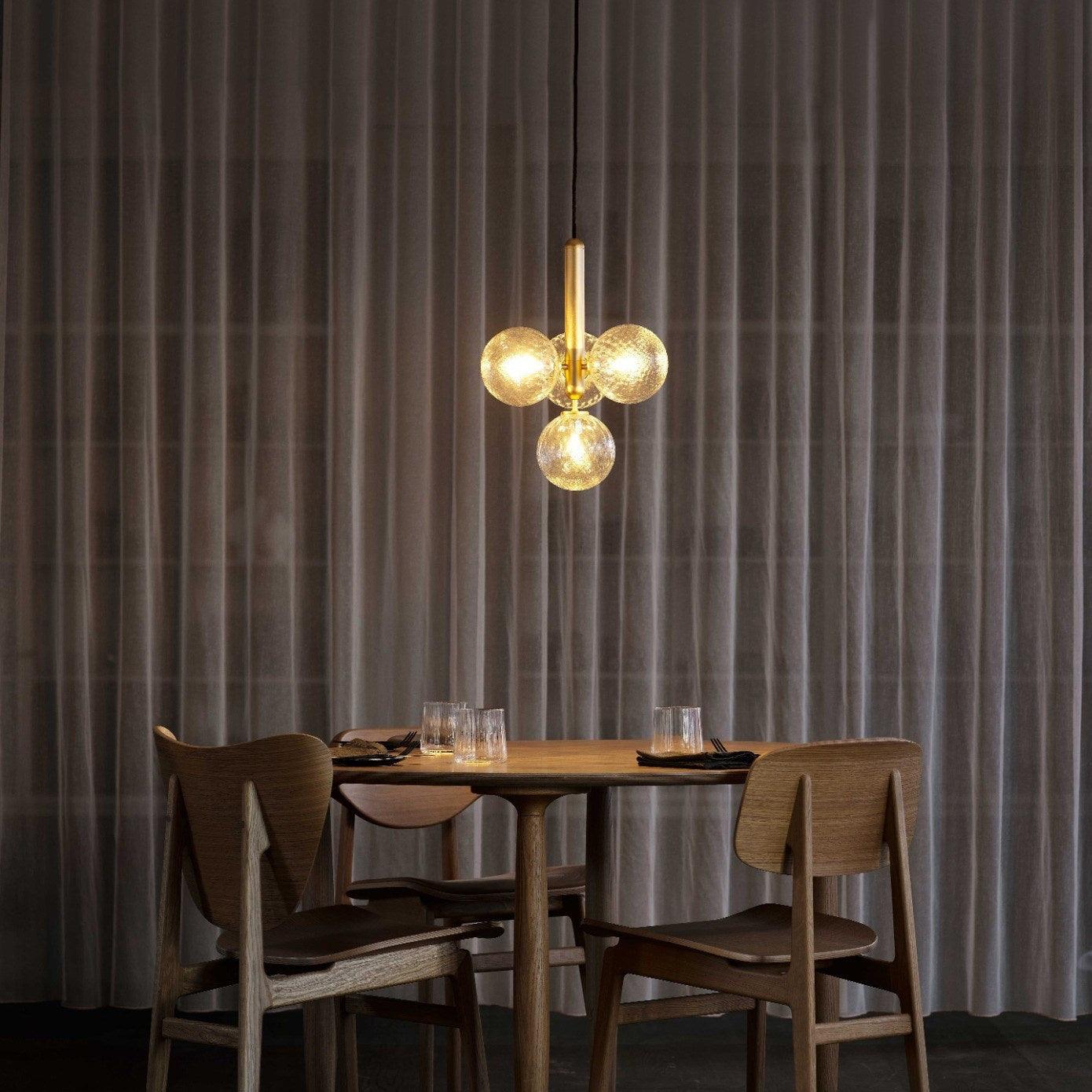 Miira Brass Pendant Light - Lumpaz