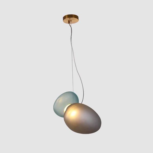 Translucent Frosted Glass Pendant Light - Lumpaz