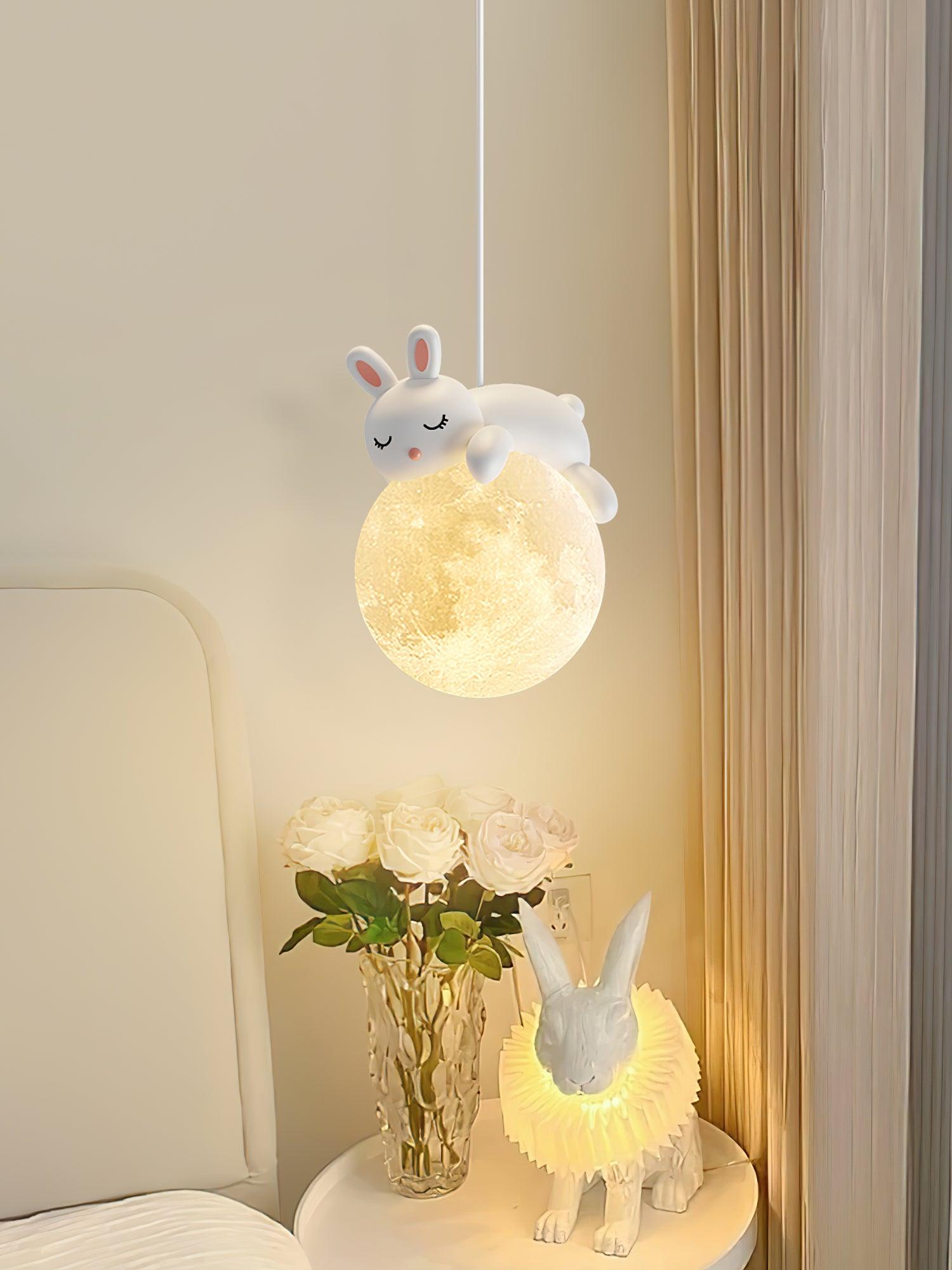 Animal Sleeping Pendant Lamp - Lumpaz