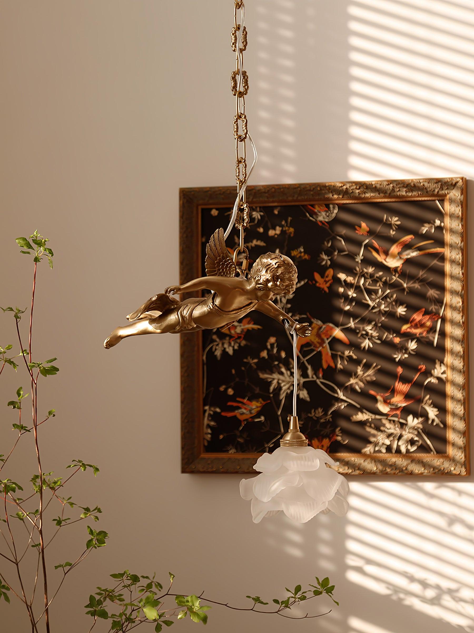 Vintage Angel Pendant Light - Lumpaz