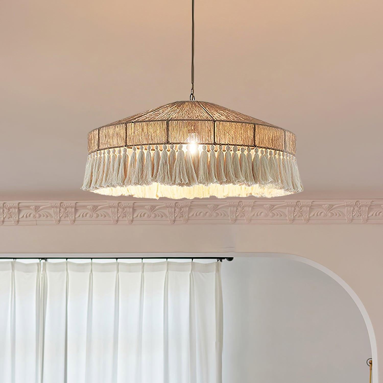 Bohemian Fringe Pendant Lamp - Lumpaz