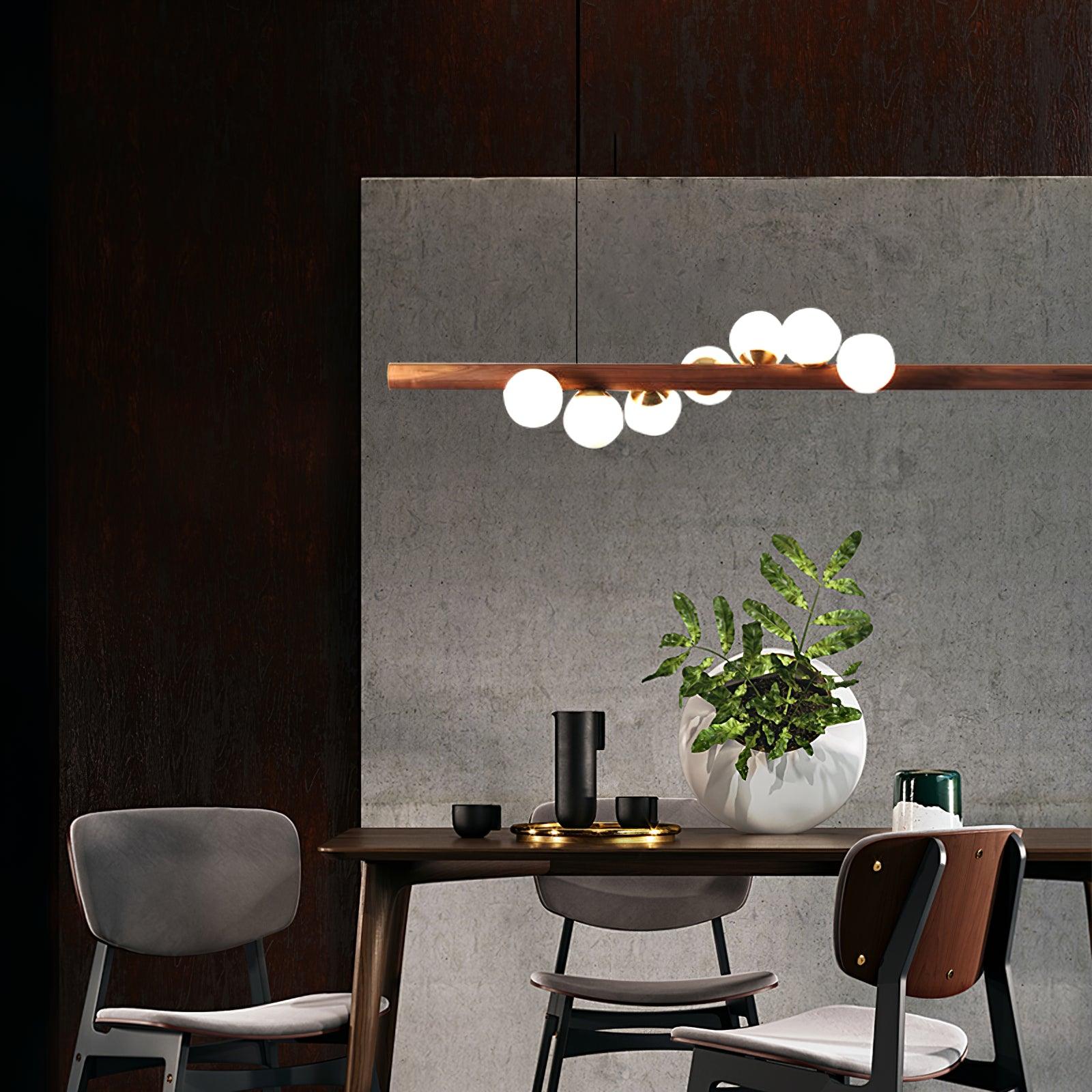 Scandinavian Wooden Pendant Lamp - Lumpaz
