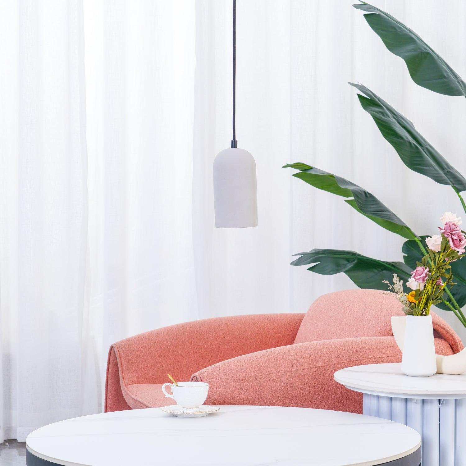 U Concrete Pendant Lamp - Lumpaz