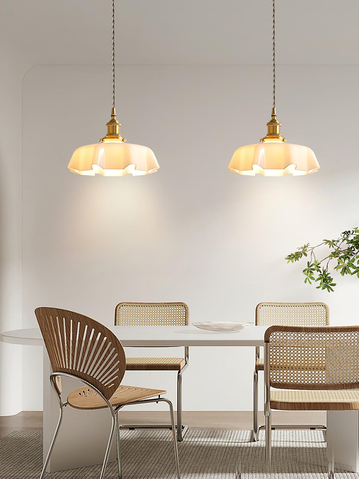 French Flower Pendant Light - Lumpaz