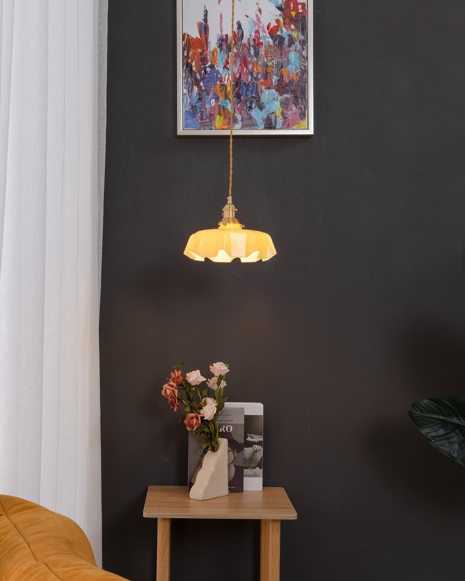 French Flower Pendant Light - Lumpaz