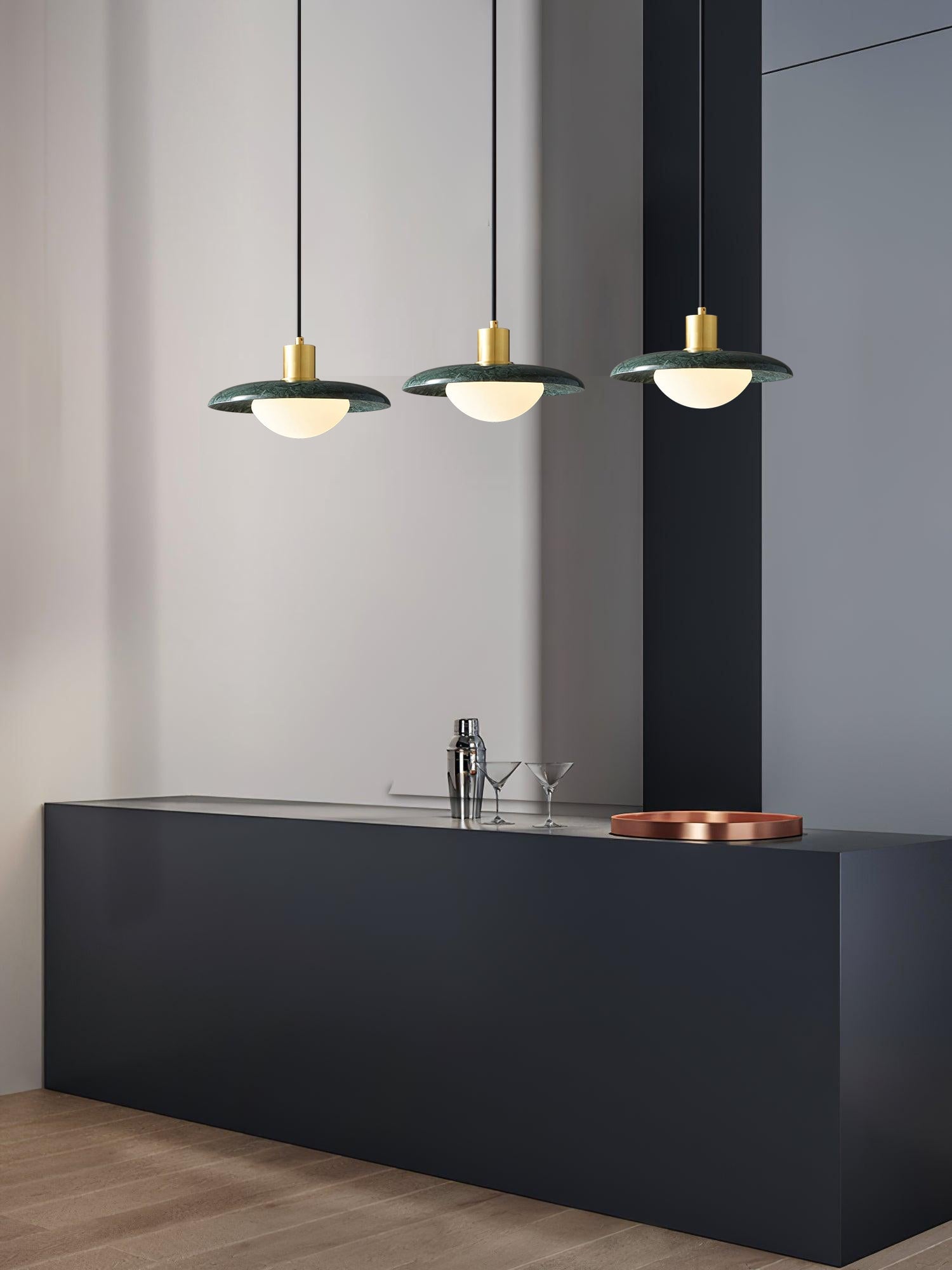 Arundel Mushroom Pendant Light - Lumpaz