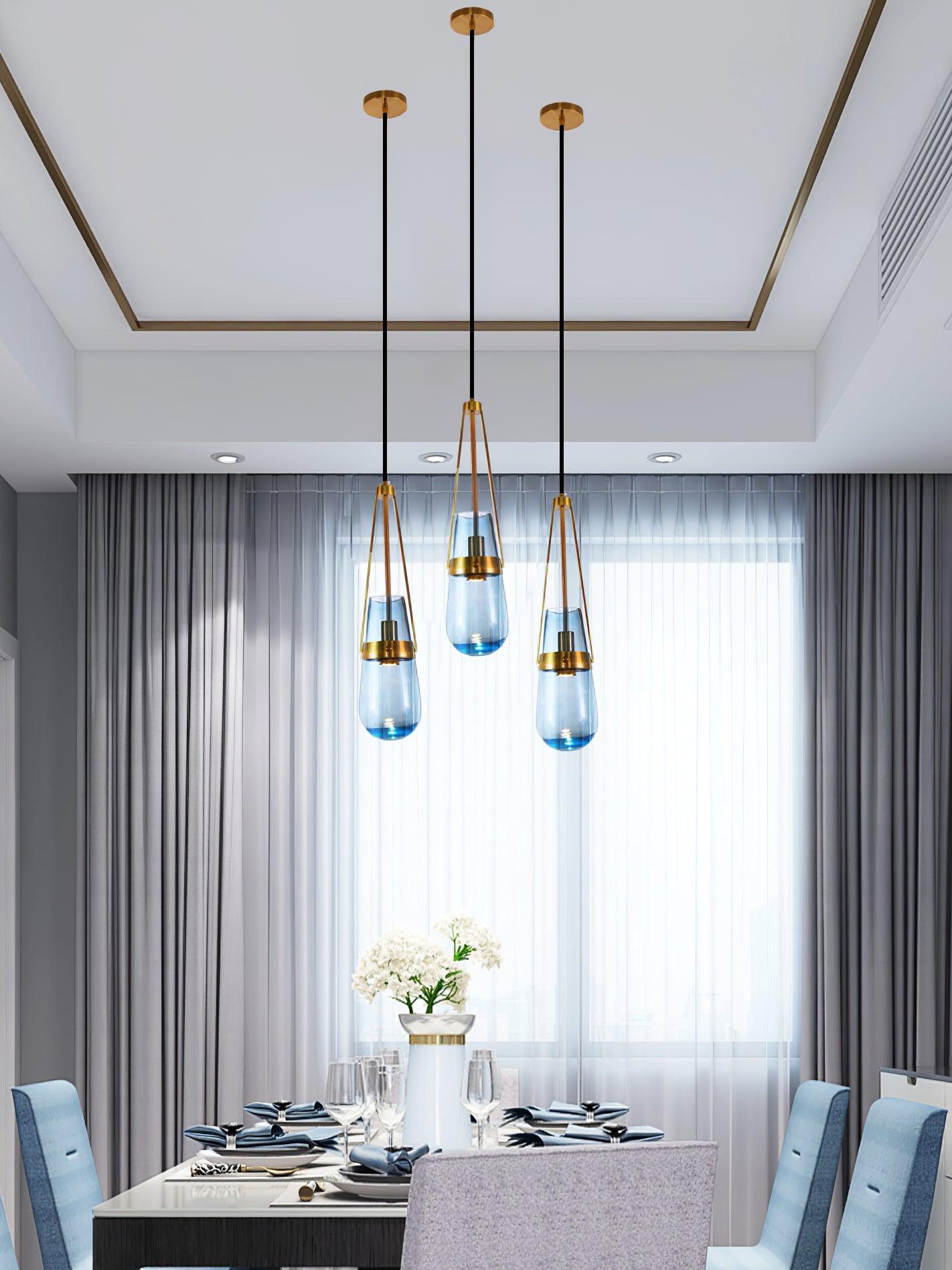 Poble Glass Pendant Light - Lumpaz