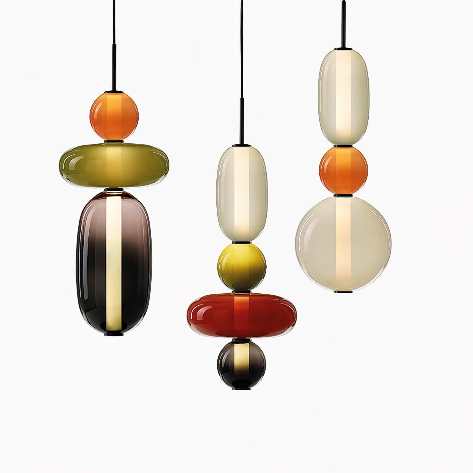 Candied Glass Pendant Light - Lumpaz