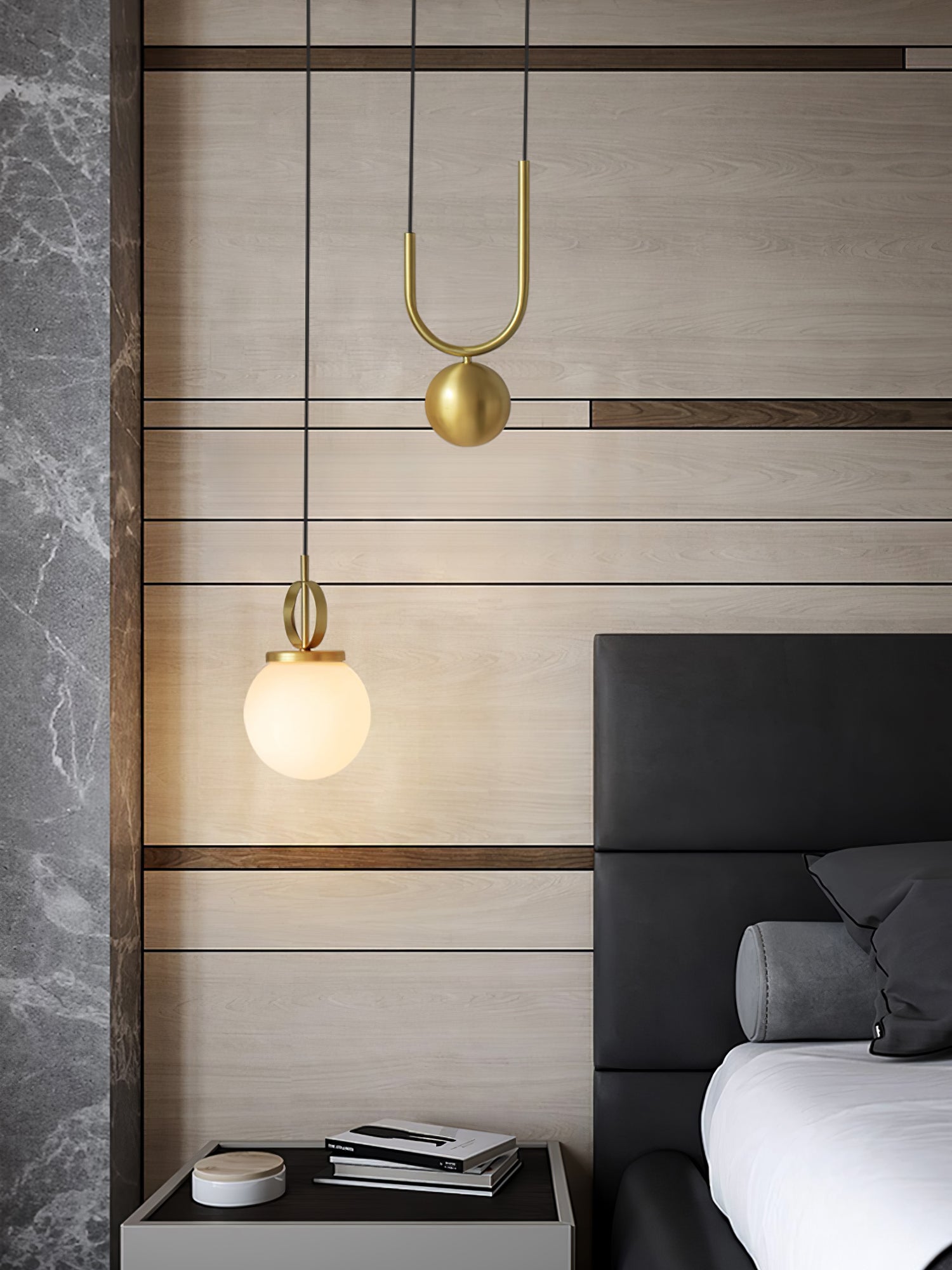 Glass Ball Pendant Lamp - Lumpaz