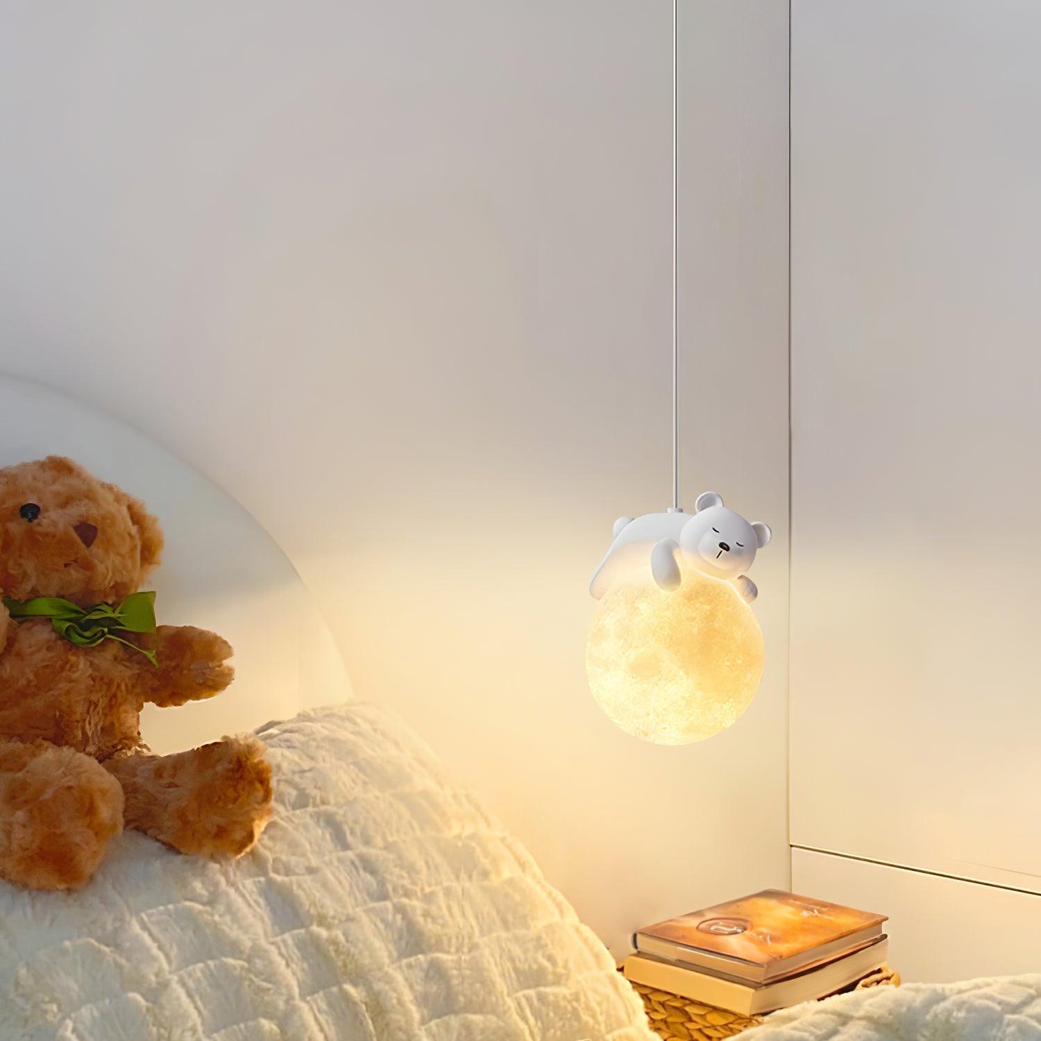 Animal Sleeping Pendant Lamp - Lumpaz