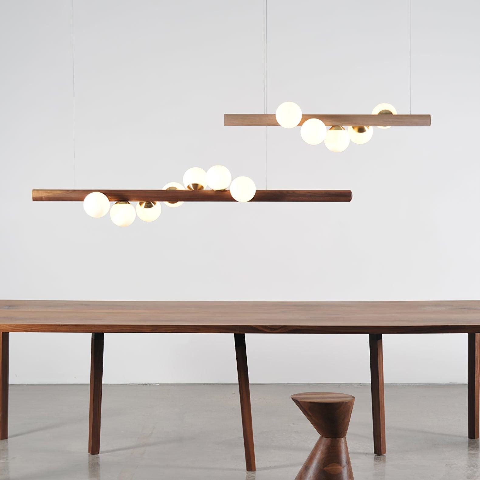 Scandinavian Wooden Pendant Lamp - Lumpaz