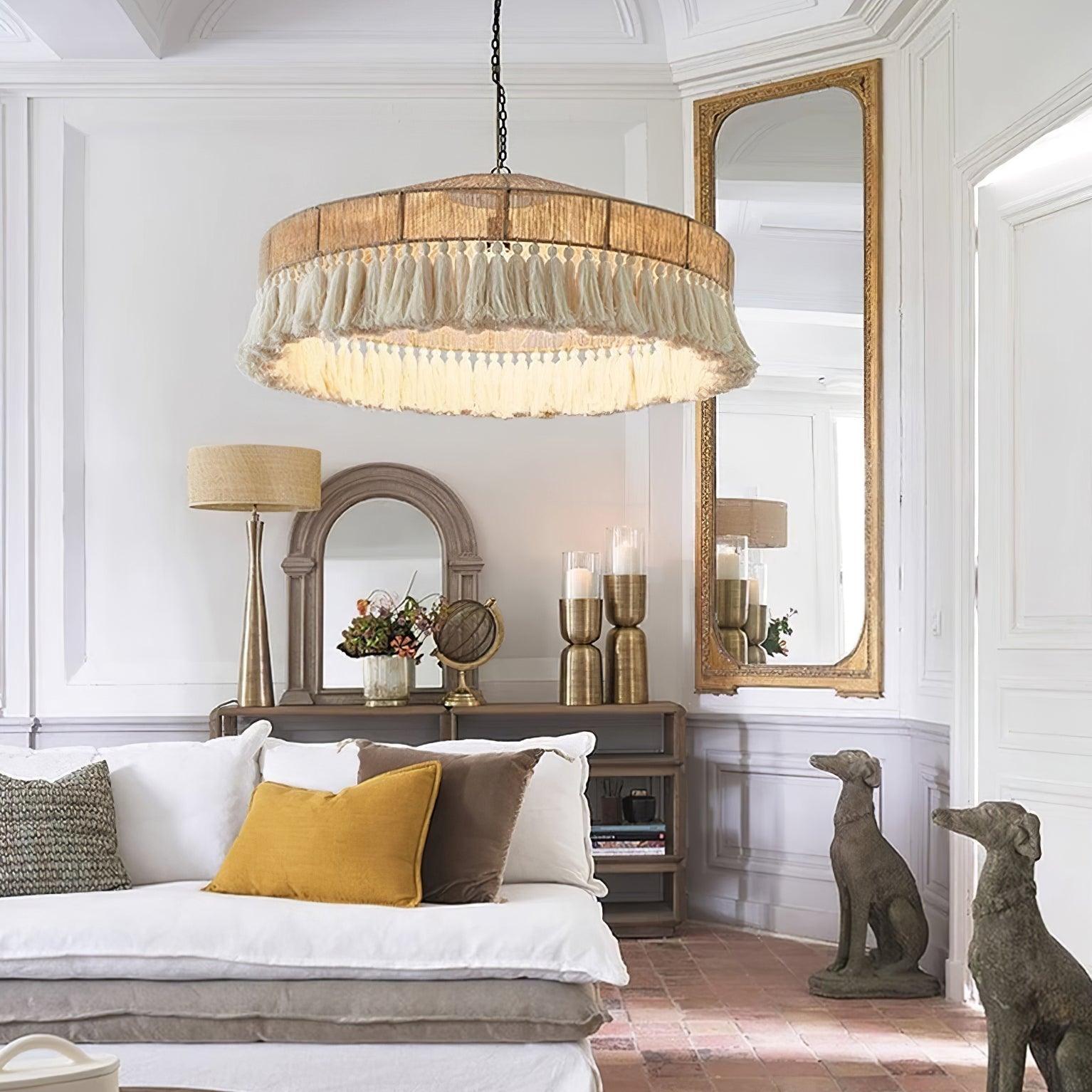 Bohemian Fringe Pendant Lamp - Lumpaz