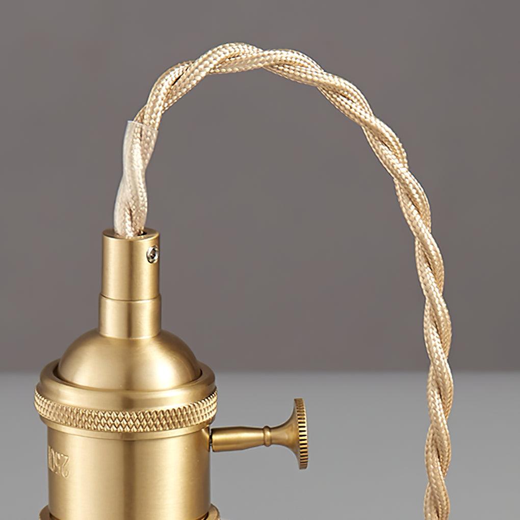 Ribbed Spiral Pendant Light - Lumpaz