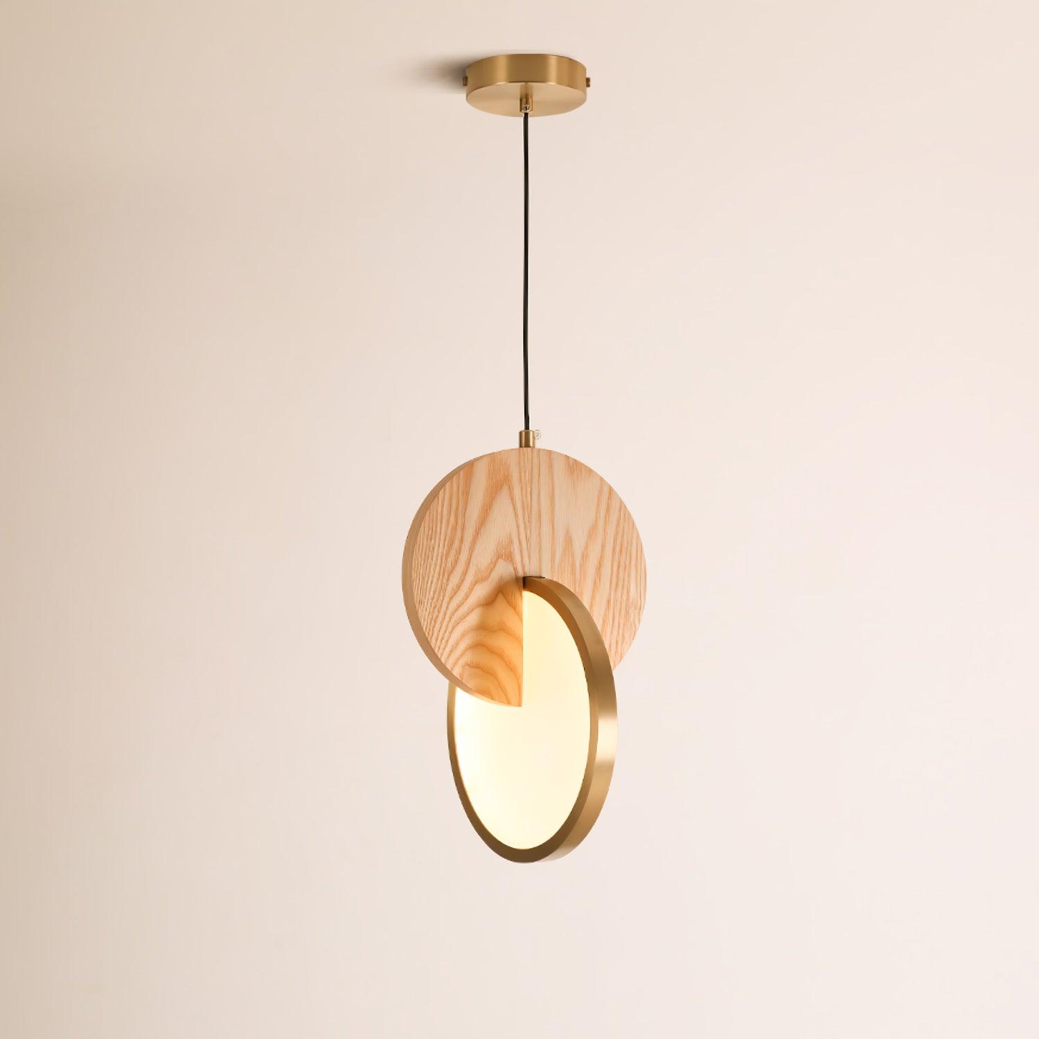 Double Disk Pendant Lamp - Lumpaz
