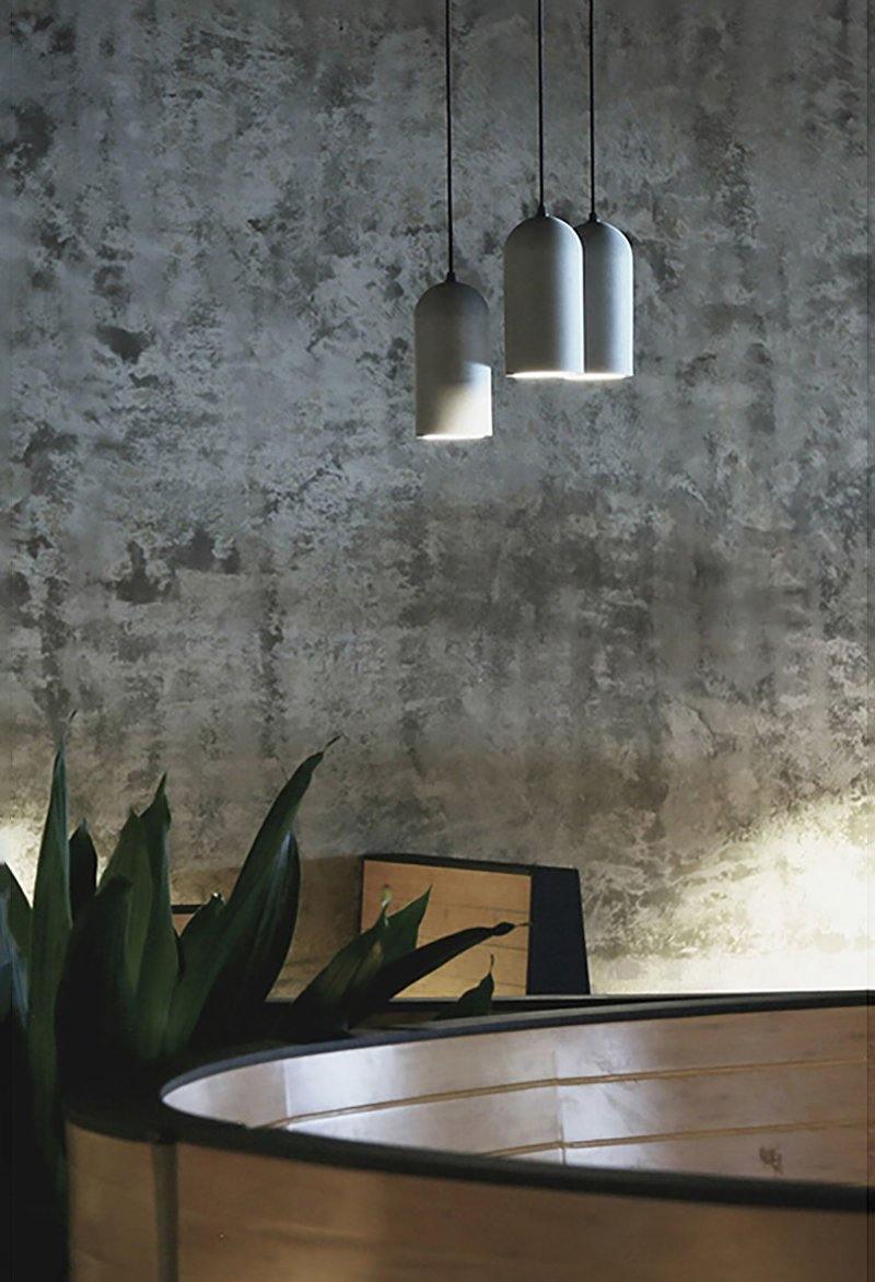 U Concrete Pendant Lamp - Lumpaz