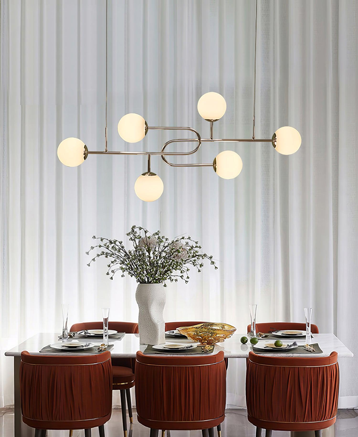 Arc Globe Escalante Chandelier - Lumpaz