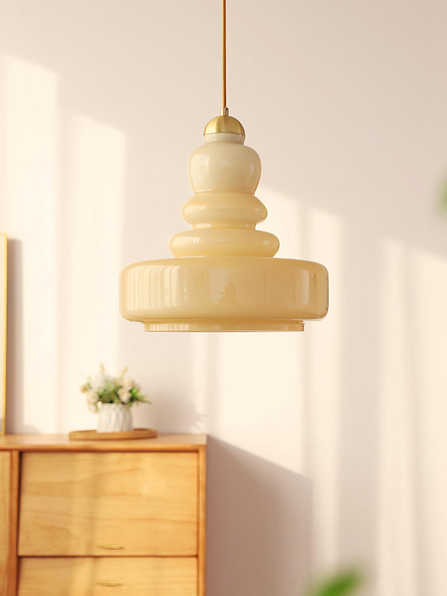 Schoolhouse Glass Pendant Light - Lumpaz