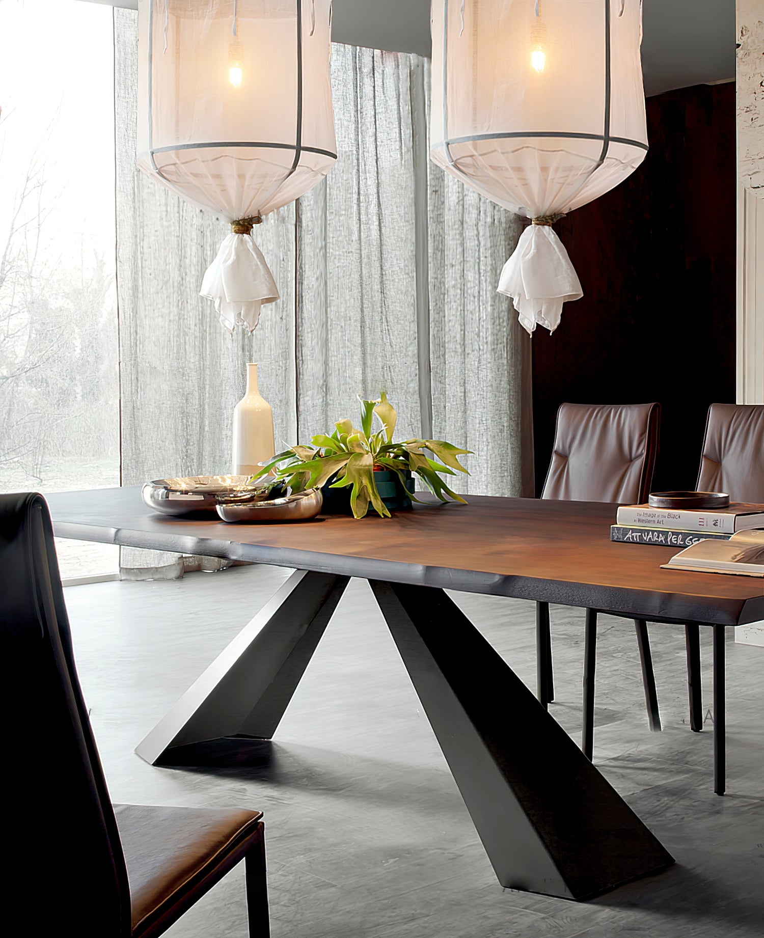 Provence Linen Pendant Light - Lumpaz
