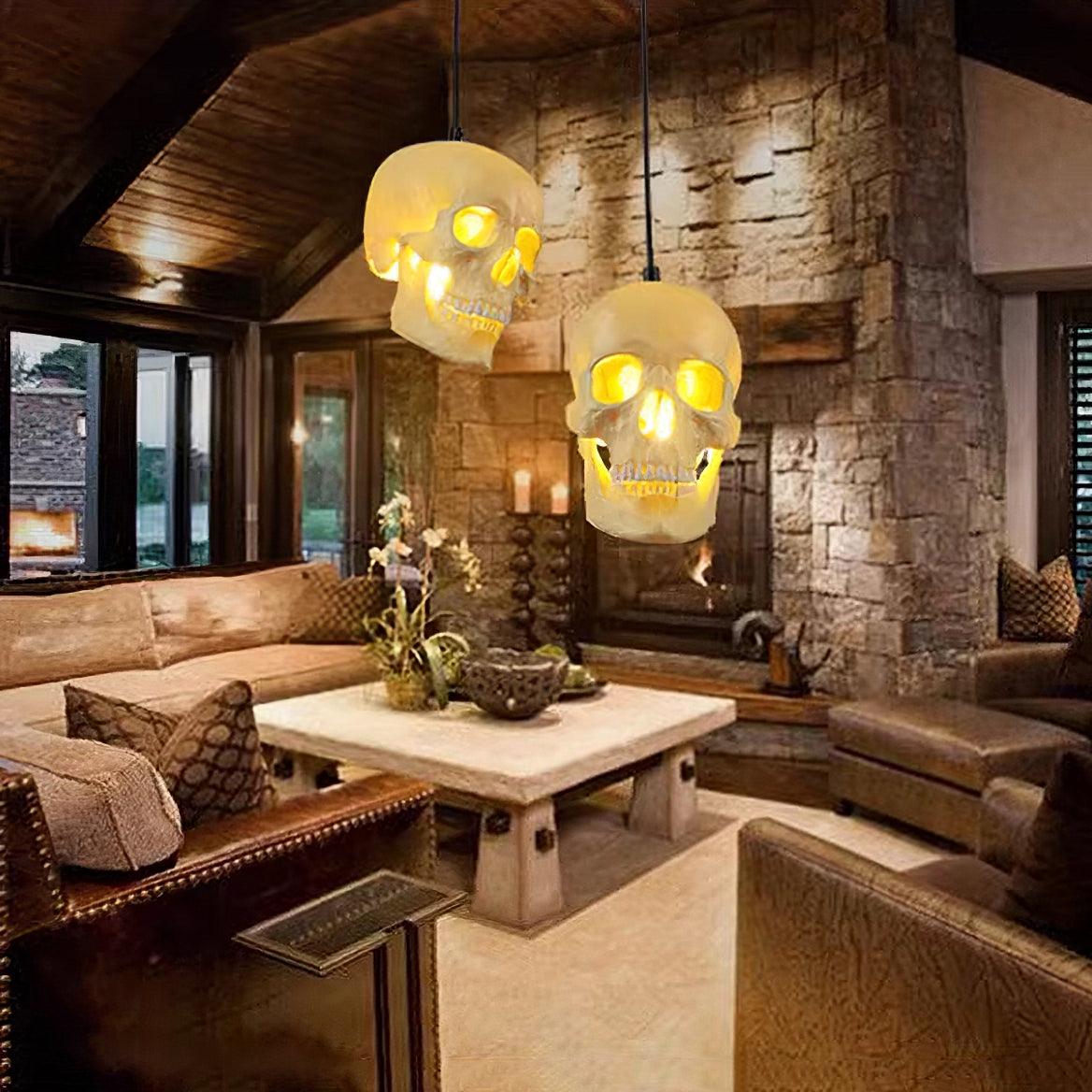 Skull Pendant Light - Lumpaz