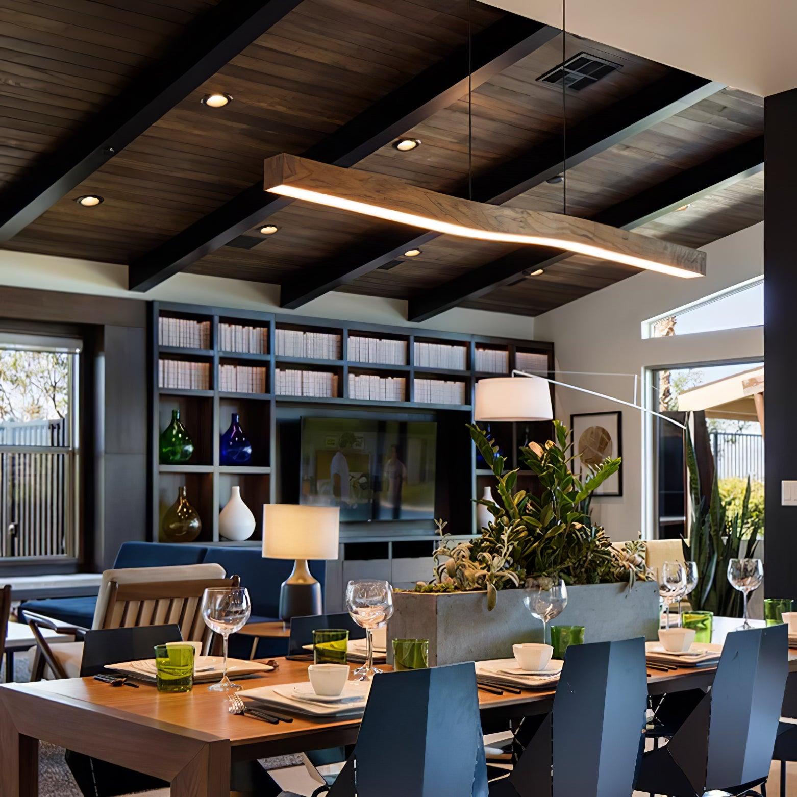 Camur Linear Pendant Light - Lumpaz