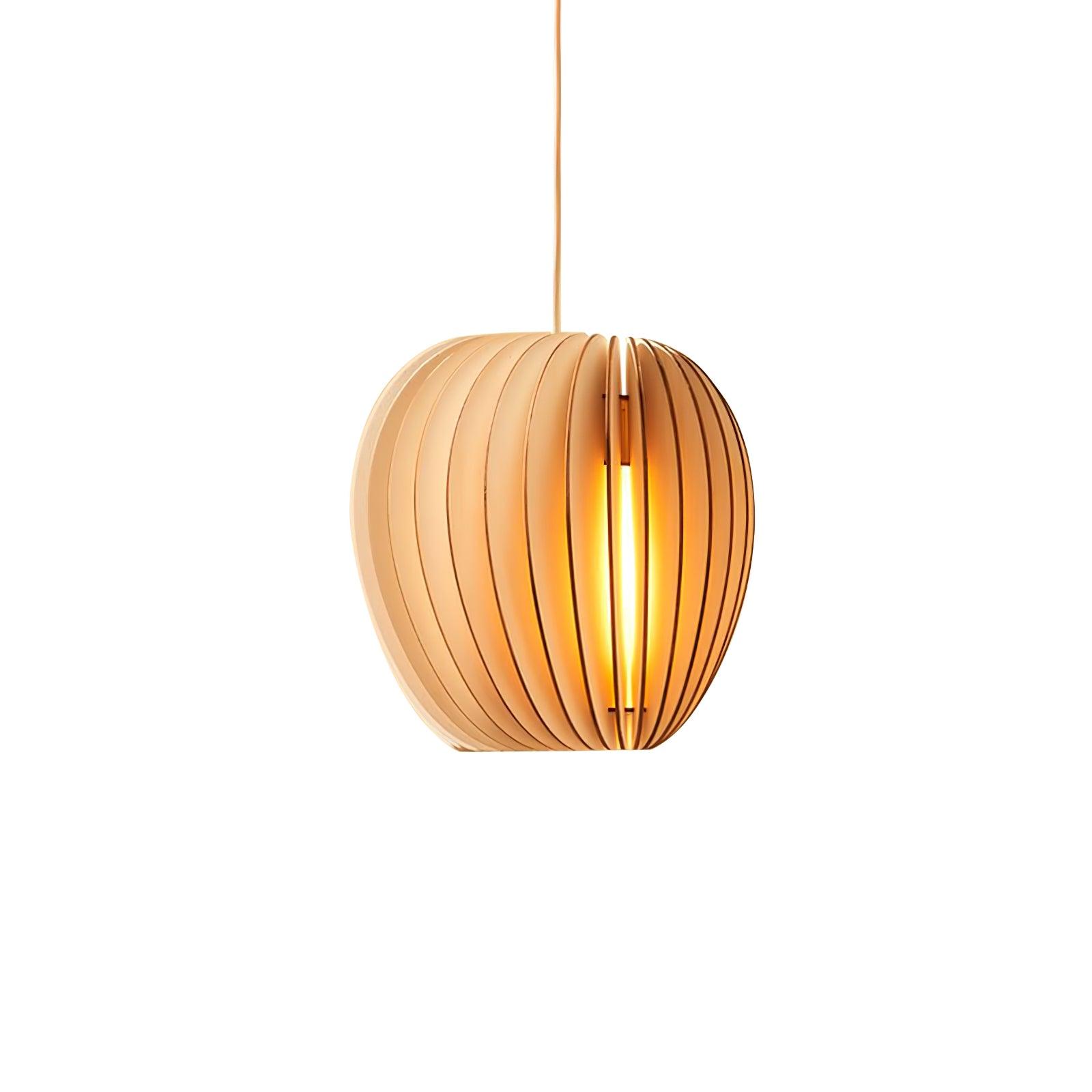 Wooden Orb Pendant Lamp - Lumpaz
