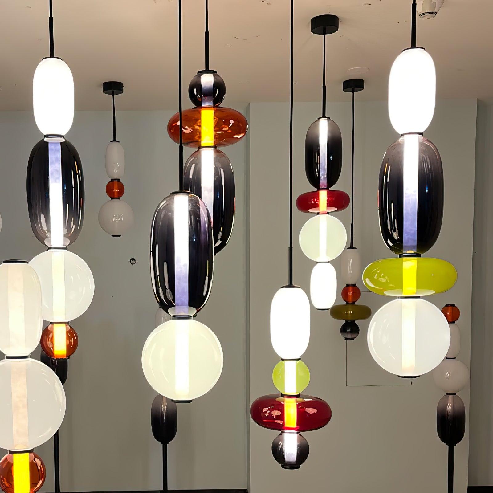 Candied Glass Pendant Light - Lumpaz