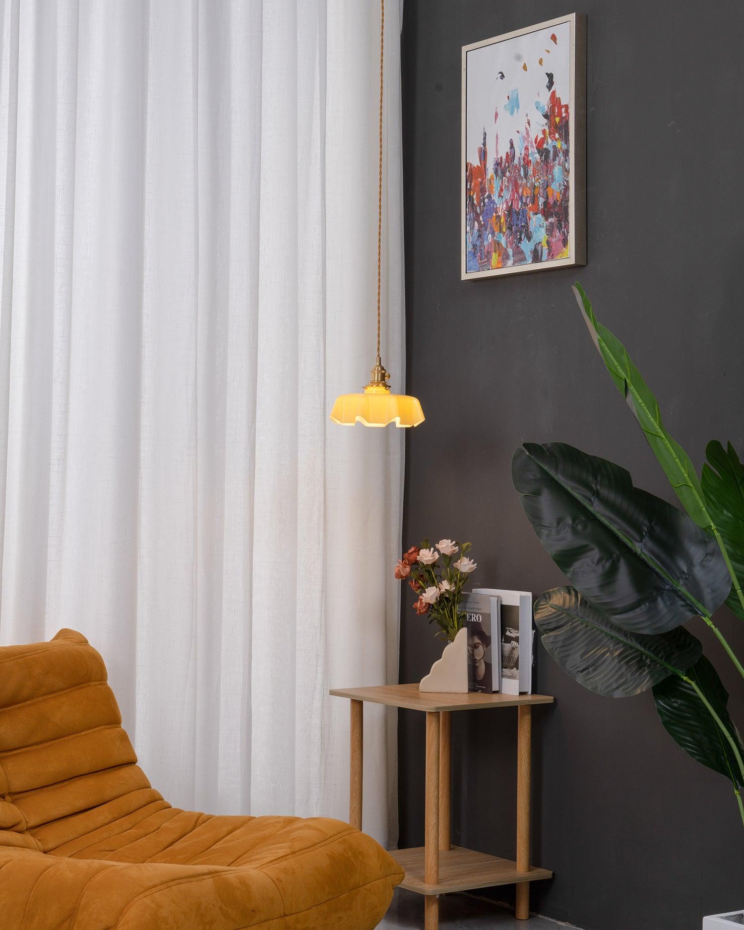 French Flower Pendant Light - Lumpaz