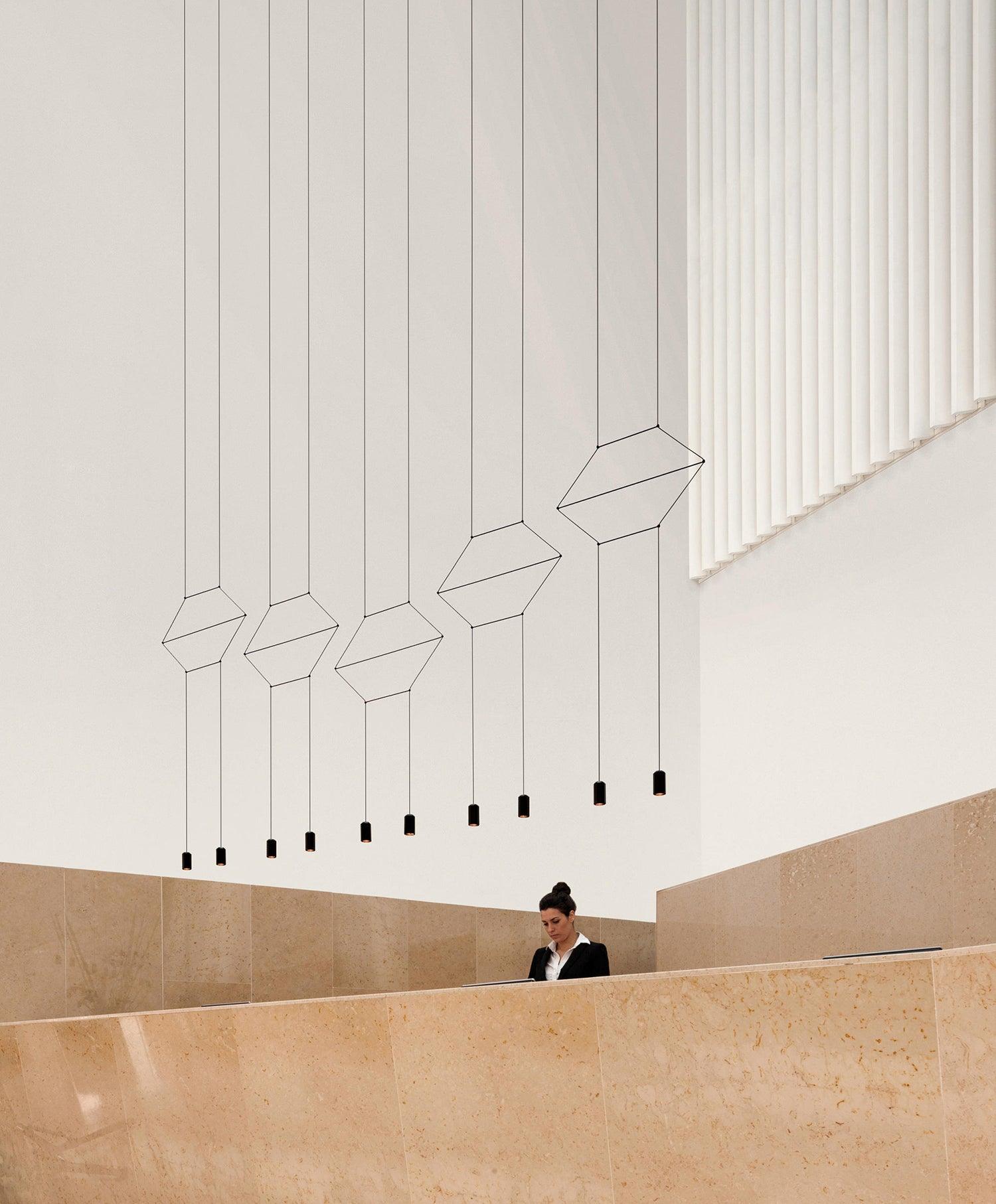 Line Art Pendant Light - Lumpaz