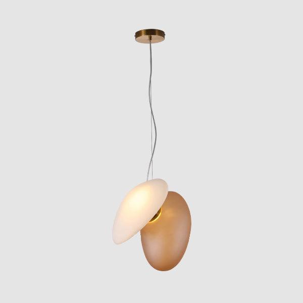 Translucent Frosted Glass Pendant Light - Lumpaz
