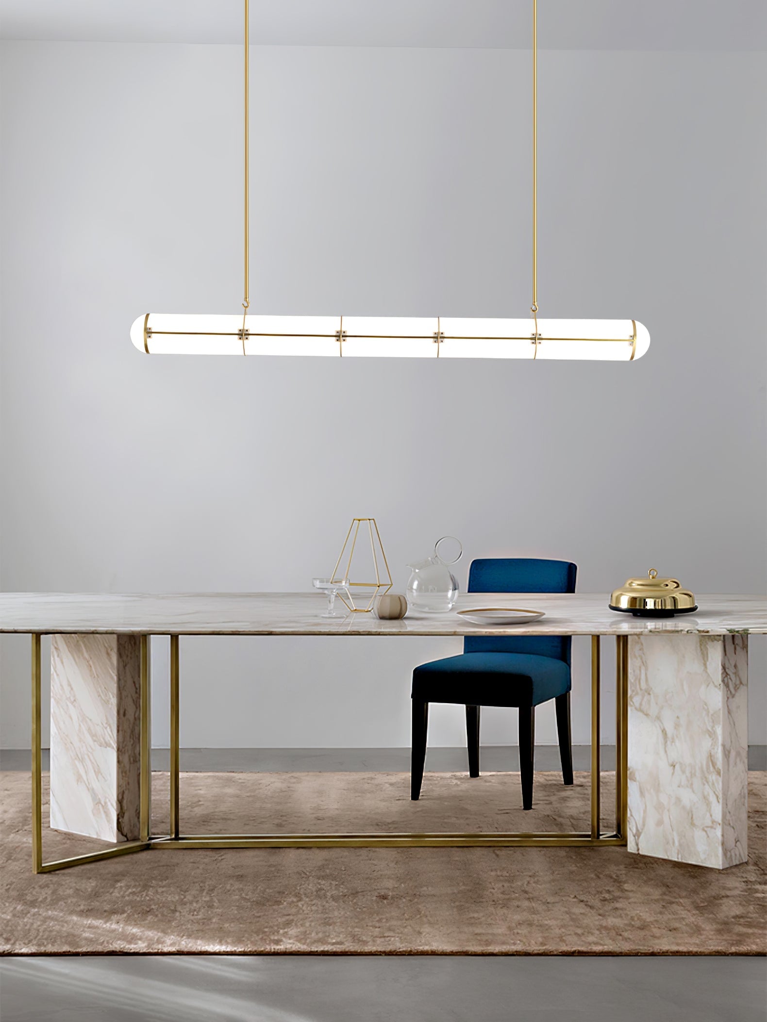 Cylindrical Endless Pendant Light - Lumpaz